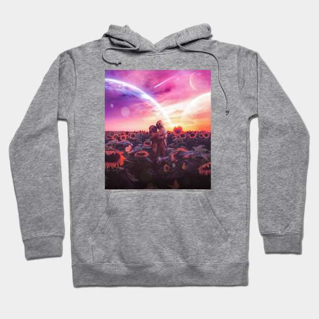 Cosmic Love Hoodie by Cevenova